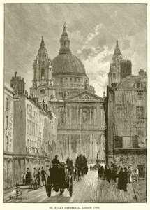 St. Pauls Cathedral, London (1890) alkotó: English School