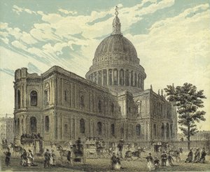 Szent Pál-székesegyház, északkeleti nézet alkotó: English School