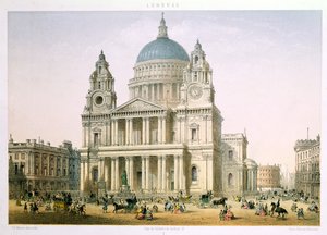 C. Riviere Szent Pál-székesegyháza, 1855 alkotó: English School