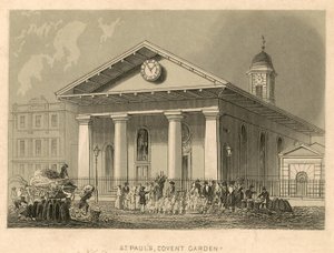 St Pauls, Covent Garden, London alkotó: English School