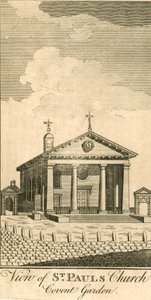 St Pauls, Covent Garden, London alkotó: English School
