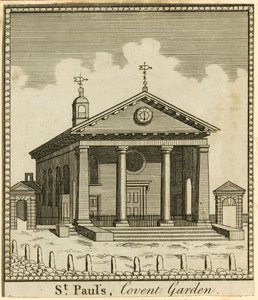 St Pauls, Covent Garden, London alkotó: English School