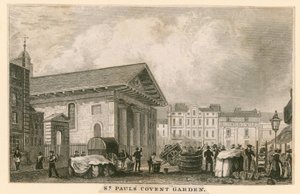 St Pauls, Covent Garden, London alkotó: English School