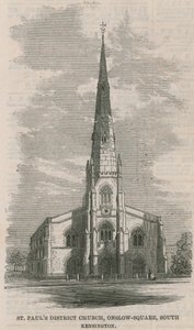 St Pauls District Church, Onslow Square, South Kensington alkotó: English School
