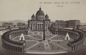 Szent Péter tér, Vatikán, Róma, Olaszország alkotó: English School