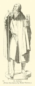 Szent Sebald, Vischer Péter szobráról (metszet) alkotó: English School