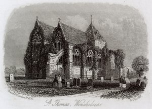 Szent Tamás Winchelsea-ben alkotó: English School