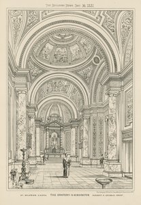 Szent Wilfrid kápolna az oratóriumban alkotó: English School