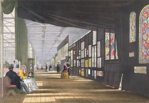 Ólomüveg Galéria, a Dickinsons Comprehensive Pictures of the Great Exhibition 1851-ből, 1854-ben megjelent alkotó: English School