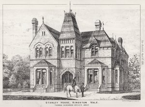 Stanley House, Kingston Vale (metszet) alkotó: English School