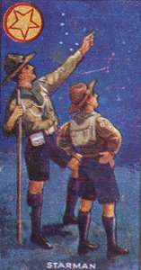 Starman cserkészjelvény, 1923 alkotó: English School