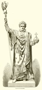 Napóleon szobra alkotó: English School