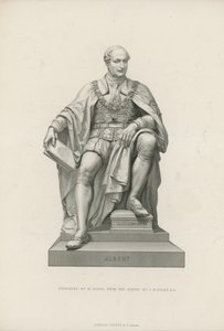 Albert herceg szobra alkotó: English School