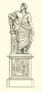 Sir William Jones szobra alkotó: English School