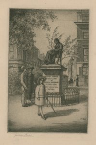 Thomas Carlyle szobra alkotó: English School