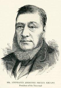 Stephanus Johannes Paulus Kruger (1825-1904) Illusztráció a grafikához alkotó: English School