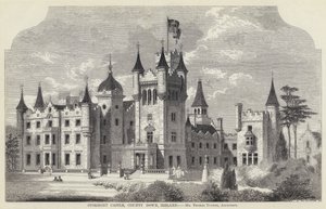 Stormont kastély, Down megye, Írország (metszet) alkotó: English School