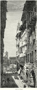 Veronai utca (metszet) alkotó: English School