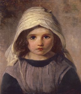 Tanulmány a motorháztetős lányról, 1890 alkotó: English School