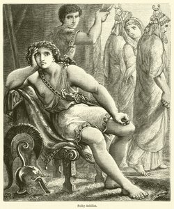 Sulky Achilles (metszet) alkotó: English School