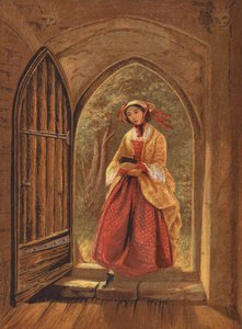 Vasárnap reggel (színes litográfia) alkotó: English School