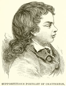 Chatterton szuppozitív portréja alkotó: English School