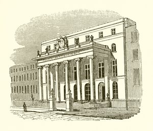 Surgeons Hall Lincolns Inn Fieldsben alkotó: English School