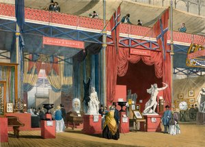 Svédország és Dánia, Nagy kiállítás, 1851 alkotó: English School