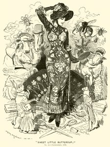 "Édes kis boglárka;" Vagy: Művészet-hímzés alkotó: English School
