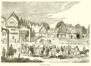 Tabard fogadó. alkotó: English School