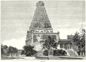 Tanjore (metszet) alkotó: English School
