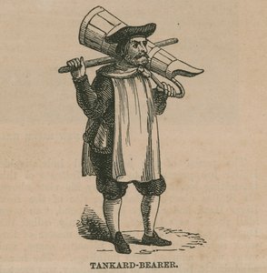 Tankard hordozója alkotó: English School