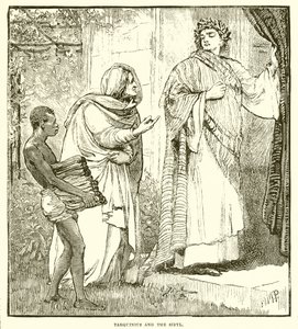 Tarquinius és a Szibilla alkotó: English School