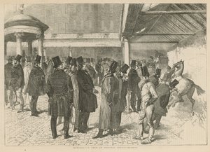 Tattersalls versenyló aukciósok alkotó: English School