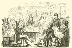 Taverna (fametszet) alkotó: English School