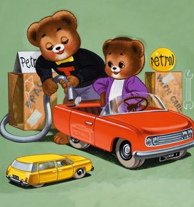 Teddy Bear (rejtett tárgyakkal) alkotó: English School