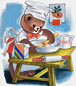 Teddy Bear (rejtett tárgyakkal) alkotó: English School