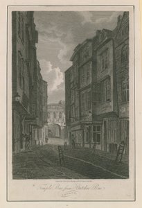 Temple Bar a Butcher Row-tól alkotó: English School