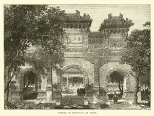 Konfuciusz temploma Pekinben alkotó: English School