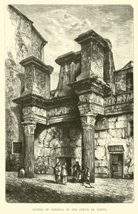 Minerva temploma a Nerva fórumán alkotó: English School