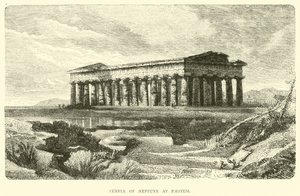 Neptunusz temploma Paestumban alkotó: English School