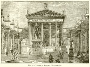 Pallas temploma. Felújítás alkotó: English School