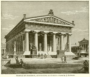 Poszeidón temploma, Paestum, felújítva alkotó: English School