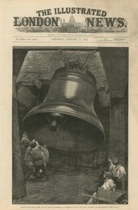 A Szent Pál-székesegyház nagyharangjának tesztelése alkotó: English School
