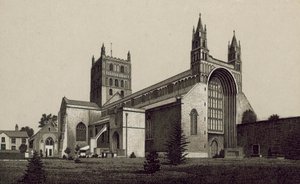 Tewkesbury apátság (litográfia) alkotó: English School