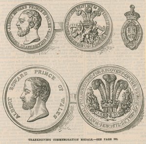 Hálaadás emlékérem alkotó: English School