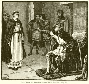 Arbroath apátja Edward király előtt alkotó: English School