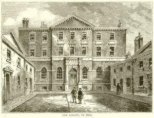 Az Albany, 1800-ban alkotó: English School