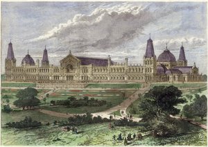 Az Alexandra-palota alkotó: English School