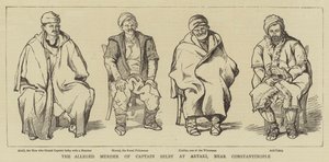 Selby kapitány állítólagos meggyilkolása Artakiban, Konstantinápoly közelében alkotó: English School